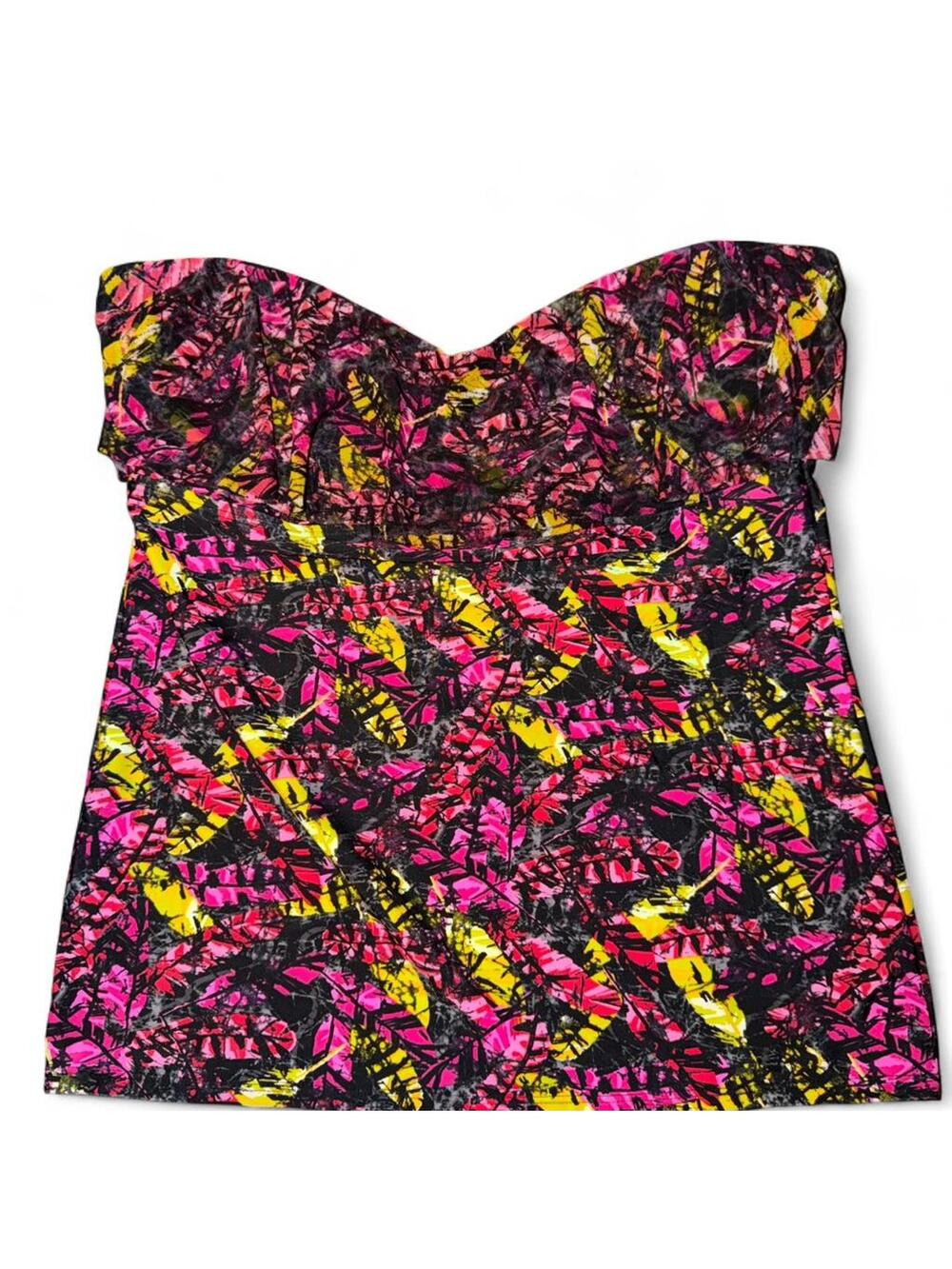 vintage mudd tankini top size xl